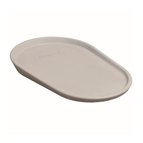 Shnuggle Squishy Baby Changing Mat | Soft and Warm Foam Material is Nicer for Babies | Perfect for Nappy/Diaper Changing Time | Anti-Slip Easy Clean Wipeable (Taupe)