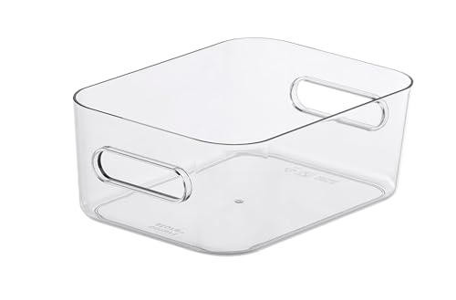 SmartStore - Boîte de Rangement - Petite - Rangez Votre Maison avec Style et Praticité - Compact S - Transparent - Plastique Sans BPA - Conçu et Fabriqué en Finlande