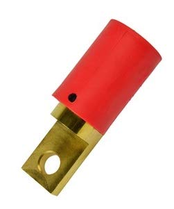 Marinco Power Products CL40MR-OFFSET-C CL 16 Series Bus bar Mount Inlet (400A/ 600V) Male Offset - Red (C)