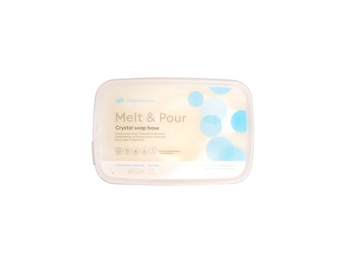 Base de Jabón Derretir y Verter Aceite de Argán ,1 KG