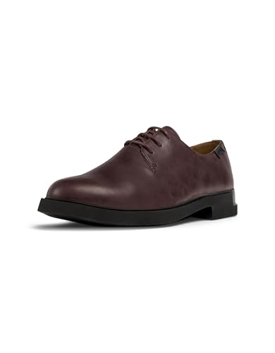 Camper Women's Lace Up Shoe Oxford, Burgundy 033, 8.5