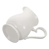 Élégance européenne : le design élégant de ce petit pot à lait ajoute une touche de sophistication européenne à votre maison, pots à lait en céramique pour la restauration, pot à mousse de lait
