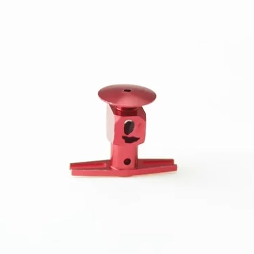 RC�A�b�v�O���[�h���f�� For Wltoys XK K120 K110 K110S RC �w���R�v�^�[�p�X�y�A�p�[�c K110.018 ���^�����[�^�[�w�b�h �u���b�N ���b�h(Red)