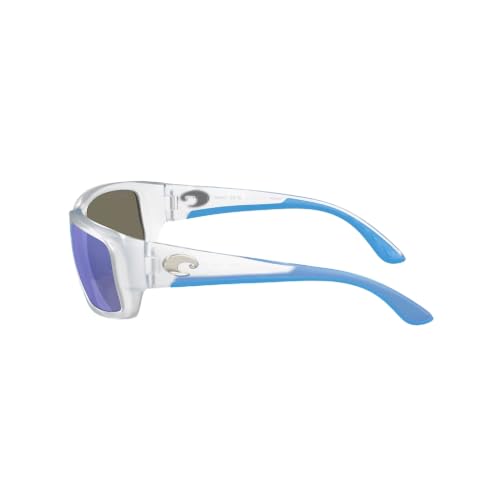 Image of Costa Del Mar Sunglasses For Men Fantail Mens Polarized Sunglasses 580G 59 | Polarized Fishing Glasses with UV Protection - Costa Sunglasses for Boating, Beach & Driving - 580G, 59