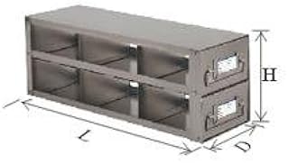 Crystal - BioExcell 4x3 Upright Freezer Drawer Rack for Stan 2