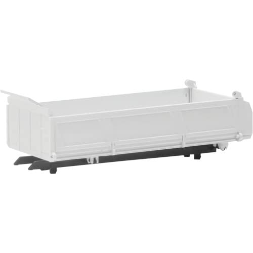 Herpa Modellino Meiller A 4 Assi Con Cassone Ribaltabile In 2 Pezzi, Fedele All'Originale In Scala 1:87, Modellino Di Autocarro, Oggetto Da Collezione