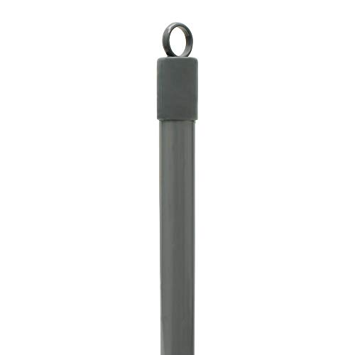JVL Balai Statique synthétique avec Tige Extensible Gris/Turquoise - Image 4