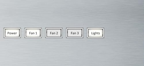 Zephyr BVE-E30CS Brisas 290-600 CFM 30 Inch Wide Wall Mounted Range Hood with LumiLight LED Lighting - Stainless Steel