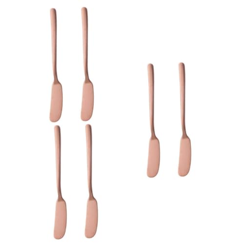 COLLBATH 3sets Stainless Steel Cheese Butter Cutter Multi-purpose Knife Wiping Jam Blade Cheese Slicer Kitchen Utensils 2pcs*3