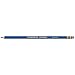 Ticonderoga Erasable Checking Wood-Cased Pencils, Pre-Sharpened, Blue, 12 Count