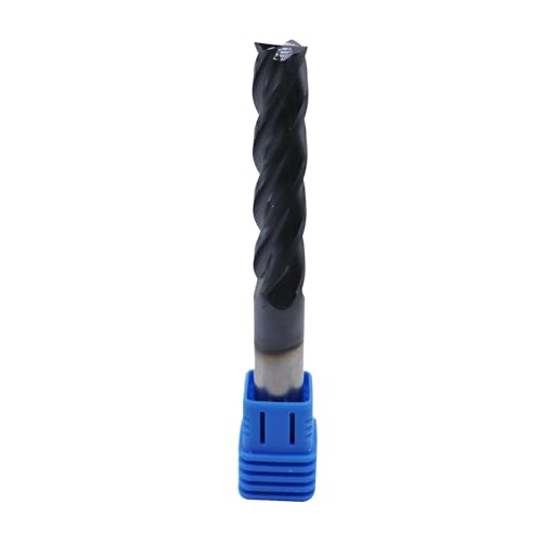 Image of 7 /16in Solid Carbide Long End Mill,4 Flutes,30 Degree Helix,AlTiN Coated Bits Tool for Medium Hardness Steel, Brass, Iron