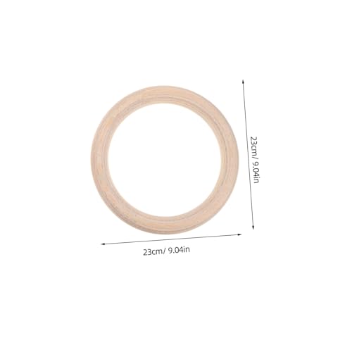 Anillas gimnásticas de madera con correas ajustables para fitness miniatura 2