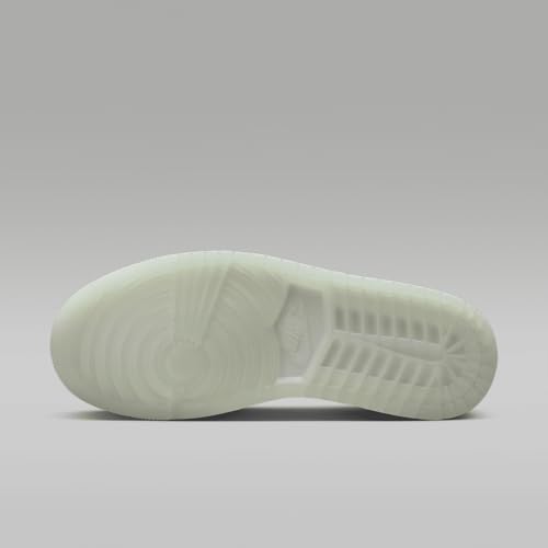 Air Jordan 1 Low SE Women's Shoes (HF4078-100, Sail/Metallic Silver/White/Seafoam)2