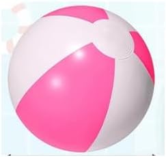 20" Beach Balls, Rainbow Inflatable Pool Balls for Swimming Summer Beach Party Favors