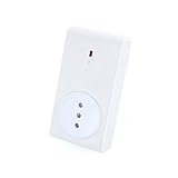 Prise télécommandée On/Off (version italienne). Couleur(s) : blanc. Type de contrôle : On/Off. Pilotable via smartphone. Fréquence radio : 433,92 MHz (DiO). Protocole radio : DiO 1.0. Puissance maximale : 2300 W. Distance de transmission : 50 m. Compatibilité ampoules : incandescent, halogène, LED, Éco. Type de prise : IT (Italie)