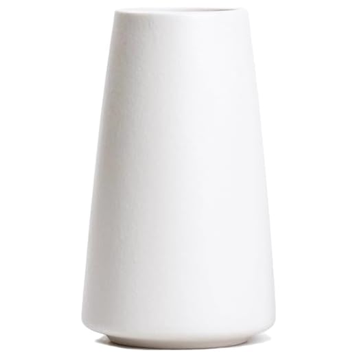 Keramische vaas - bloemenvaas minimalistische stijl voor moderne tafelplank woondecoratie geschikt voor open haard slaapkamer keuken woonkamer centerpieces bureau