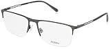 Fossil Brille für Herren, Mattes Schwarz