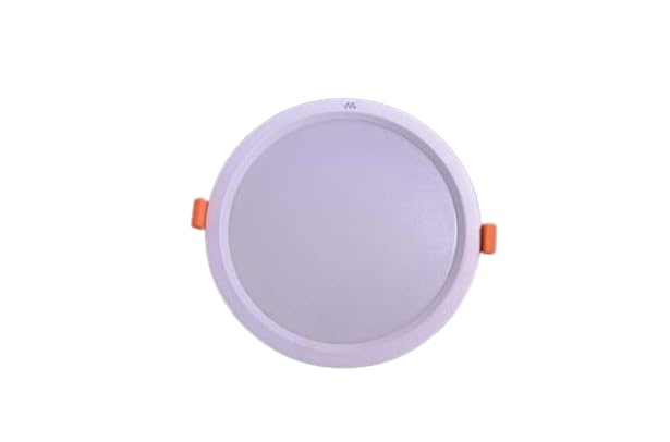 MEGA-TECH Round Led Panel Conceal Ceiling Light (Warm White, 12 W)