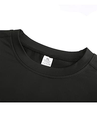 Anngoti Boy's Thermal Underwear Long Sleeve Athletic Base Layer Compression Underwear Shirt Tights Set #TOP3