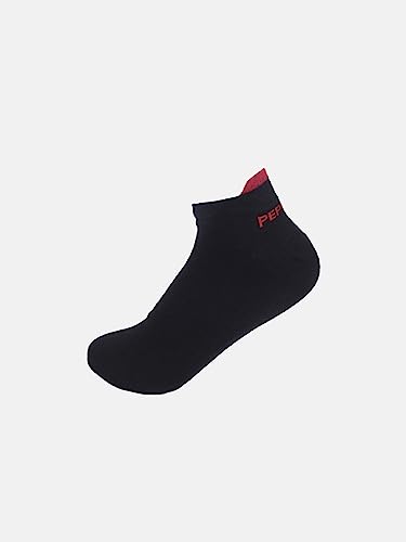 Image of Pepe Jeans Men's Low Show Non Terry Socks -White|Black|Grey Melange -Free Size