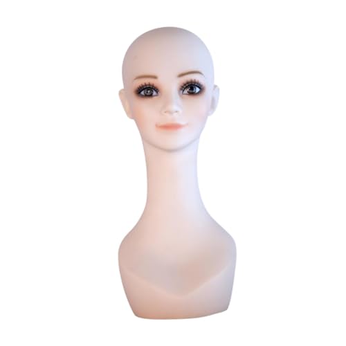 Présentoir à bijoux et tête de mannequin de cosmétologie pour styliser et exposer
