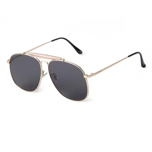 Lunettes de soleil rétro MUTYNE en métal fini l'éblouissement avec la vraie protection UV400