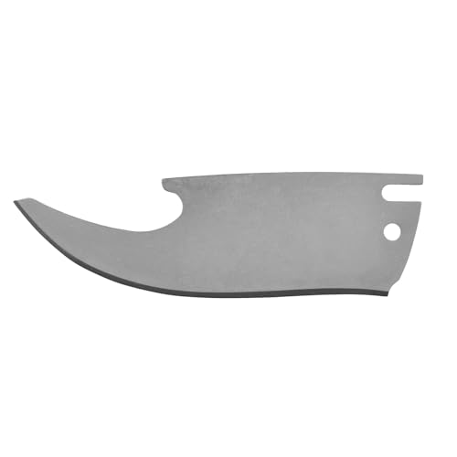 Camillus TigerSharp Drop Point Blade Durable Easy-to-Replace Corrosion-Resistant 420J2 Stainless Steel Folding Knife Replacement Blades, 4 Pack Straight for 19131