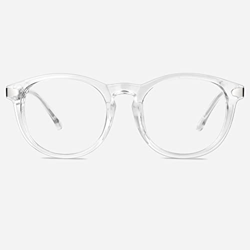 Image of GQUEEN Fake Non Prescription Glasses Clear Lens for Women Men Oversized Frame UV400 Protection, 201581