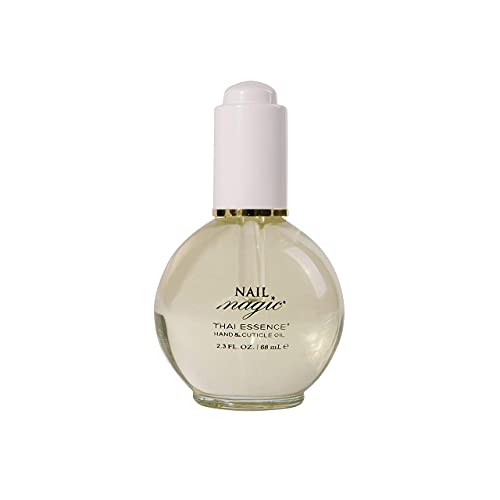 Nail Magic Hand & Cuticle Oil - Thai Essence, Lemongrass And Lavender Essential Oils For Nails - Organic, Natural Nail Oil, Nail Repair, Nail Vitamins For Stronger Nails - 2.3 Fluid Ounce #TOP5