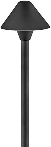 Hinkley Springfield 16016BK-LL Mini LED Low Voltage Landscape Pathway Light, 12v, Dimmable, Aluminum, Black