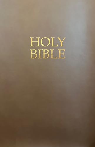 KJVER Gift and Award Holy Bible, Deluxe Edition, Coffee