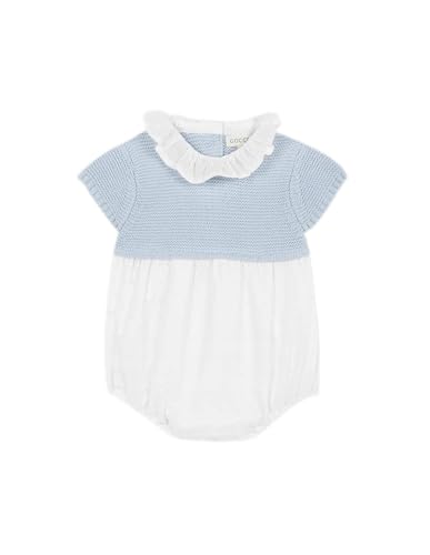 Robe bébé fille souple anti-irritation en tricot plumeti