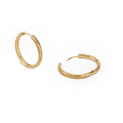 Hey Harper Hoop Earrings For Women Trendy - Lightweight Waterproof & Sweatproof Jewerly3