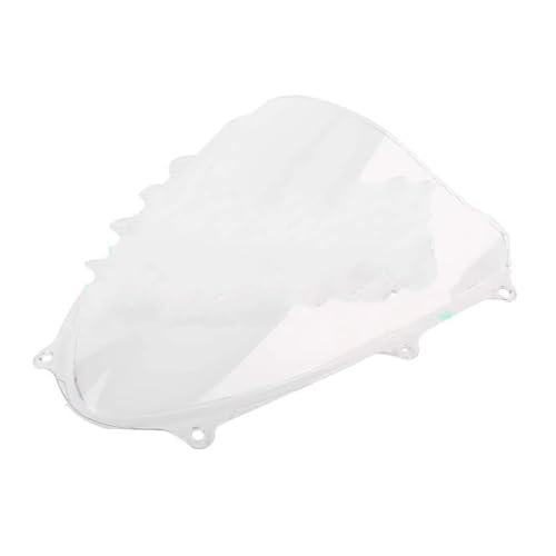 Pare-Brise Moto Suzuki GSX1000R K9 Confort Grand Angle Trajets Blanc