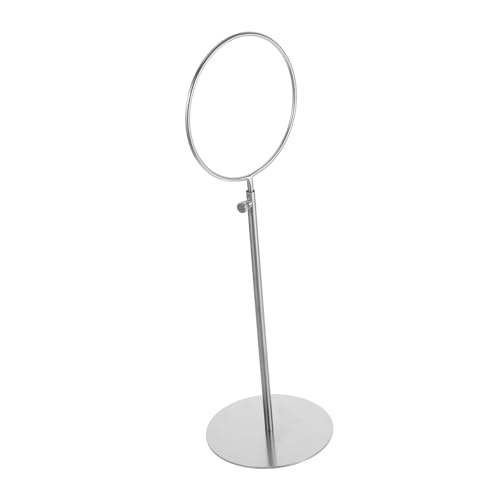 Porte-écharpes suspendu en acier inoxydable argenté pour dressing