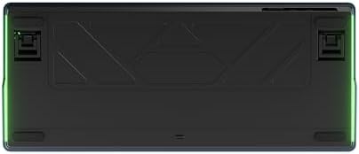 Ducky OK-M - 65% Wireless Mechanical Gaming Keyboard : Gasket-Mount Design, Hot-Swappable Switches, Five-Layer Acoustic Dampening, RGB, USB-C, 2.4Ghz, Bluetooth, Wine Red Switch - 3