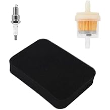 17211-899-000 Air Filter Kit for Honda GX240 GX270 GX340 GX390 Engine & EB EM EW EXW GP Series, Includes Fuel Filter & Spark Plug