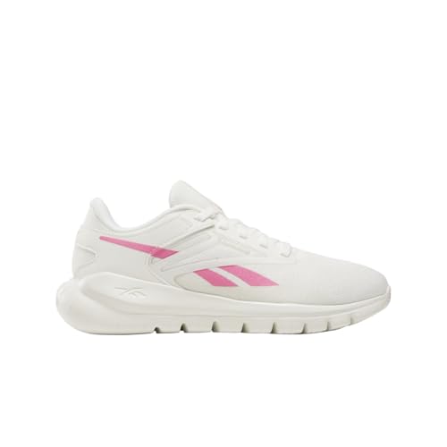 Reebok Women's Split Flex Sneaker, Chalk/Passion Pink, 7