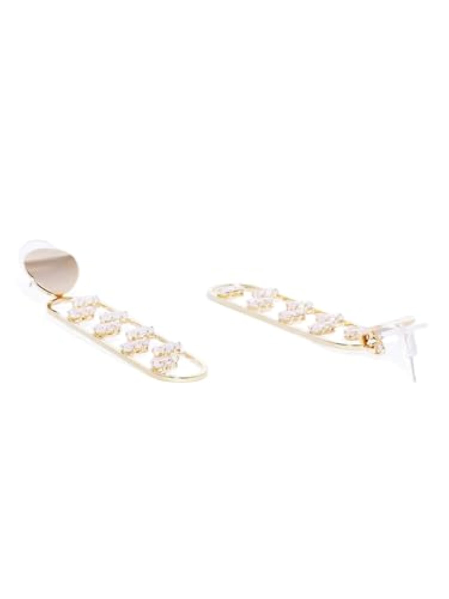 Gold Tone Statement Earrings Combo for Women