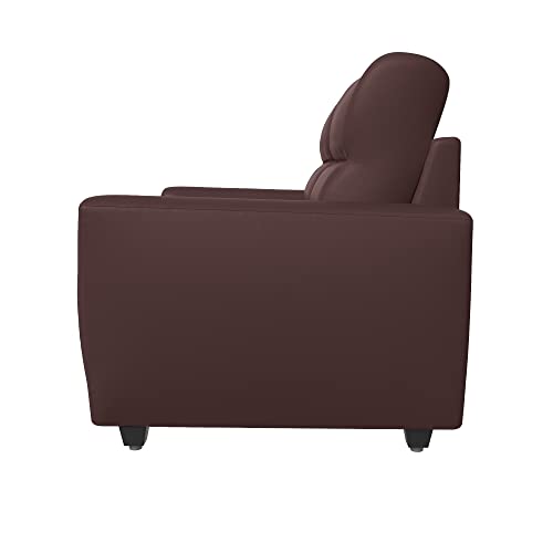 Image of Wakefit 2 Seater Sofa Set | 3 Year Warranty | Belize (Romance: Dark Fantasy) - Wooden Sofa for Living Room