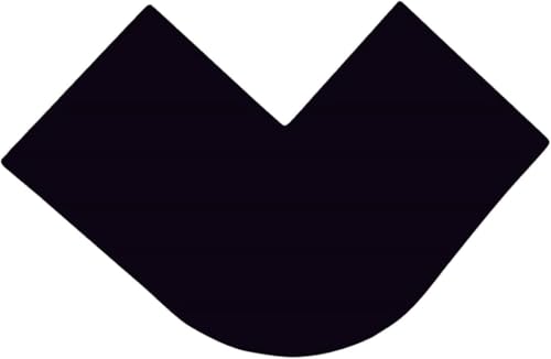 Black Practical Barber Enhancement Card for Men's Hairlines and Mustache Line Up Stylish Hairlines and Beard Shaping Accesory Rotary Shavers Electric Shavers, Men's Rotary Shavers