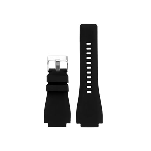 Bracelet de montre homme pour Bell & Ross BR-01 et BR-03 en cuir 34 24mm