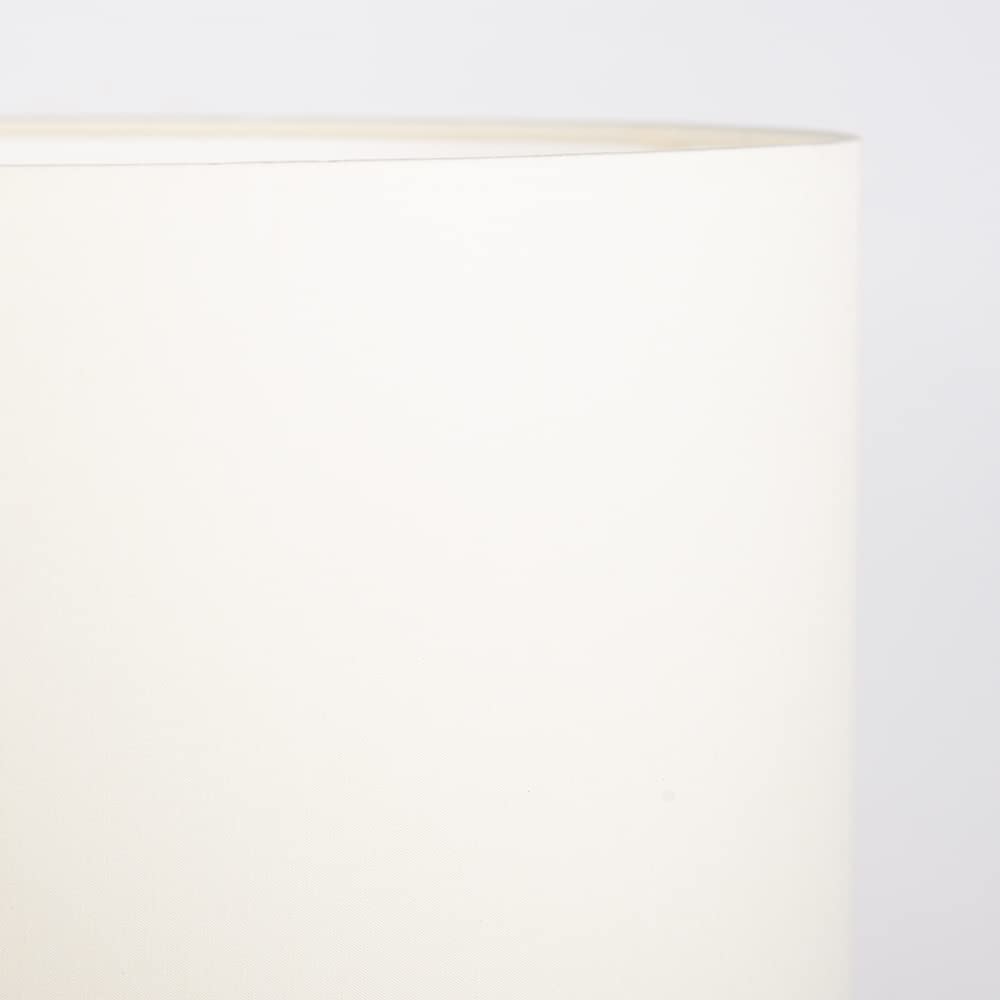 Uniqq Abat-jour tissu crème Ø 50 cm - 25 cm de haut