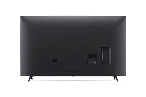 تلفزيون من ال جي مقاس 50 بوصة UHD بجودة 4 كيه اصدار 80، HDR10 برو ومعالج ذكاء اصطناعي ايه 5 الجيل الخامس، تقنية اتش جي اي جي، بجودة 4 كيه تصميم بدون اطار (طراز 2022)، موديل 50UQ80006LD