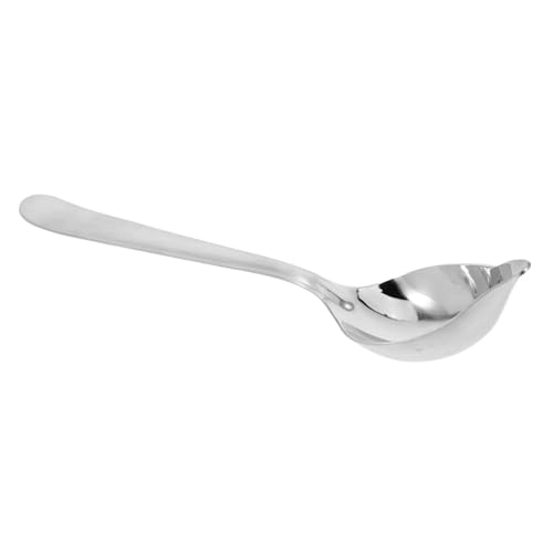 ERINGOGO Precision Sauce Dipping Spoon 304 Steel Long Handle for Cooking Sauce Dressing