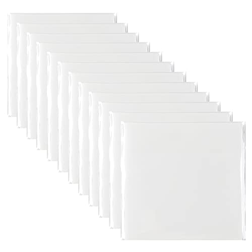 Image of Sileni 600 Pcs Transparent Sticky Notes Pad, Clear Sticky Notes for Books Message Reminder, Waterproof self-Adhesive Translucent Sticky Notes, 12 Packs (3 inchx3 inch)