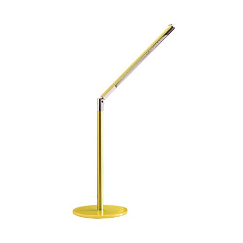 Preisvergleich Produktbild DIAOD Schreibtischlampe Gang Dimming Augenschutz Flexible Lesestudienbüro Tabellen-Licht-USB-bewegliche Folding Lampe (Color : Yellow)