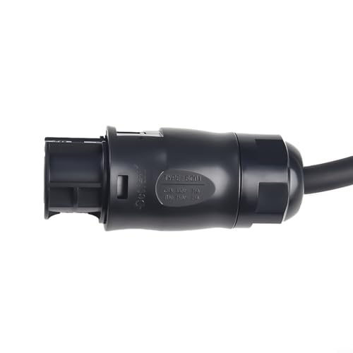 Cable de conexión de alimentación de CA de 3 metros con BC01 hembra a enchufe, H07RN-F 3 x 1,5 mm², cable de goma, 3 núcleos para inversores, instalación solar de balcón y techo, 2-10 m de longitud