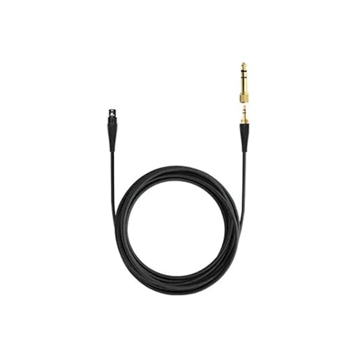beyerdynamic PRO X Kabel 1,2 m – Gerades Anschlusskabel für PRO X Kopfhörer – 3‑Pin Mini‑XLR auf 3,5‑mm Klinke inkl. 6,35‑mm Adapter