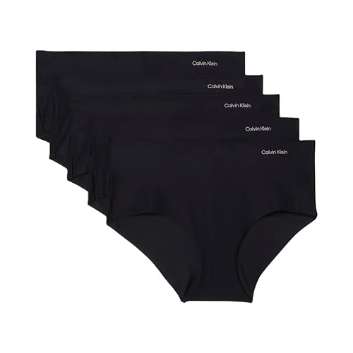 Image of Calvin Klein womens Invisibles Seamless Hipster Panties, Multipack